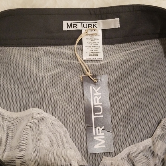 TRINA TURK (MR TURK) Mesh Pattern Board Shorts - Picture 7 of 7